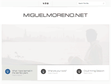 Tablet Screenshot of miguelmoreno.net